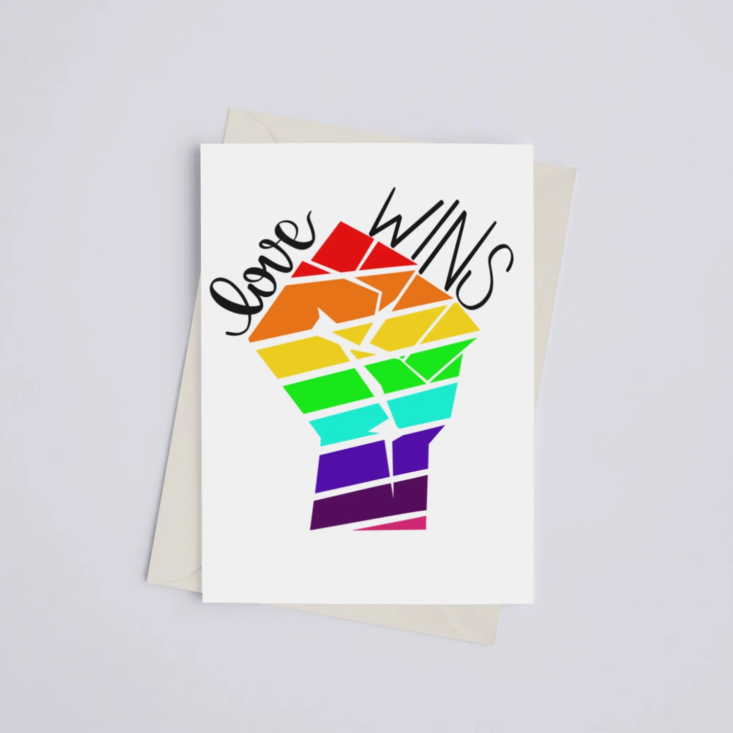 Love Wins - Greeting Card