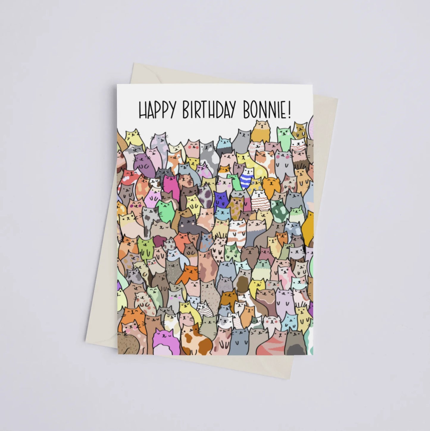 All Cats - Greeting Card