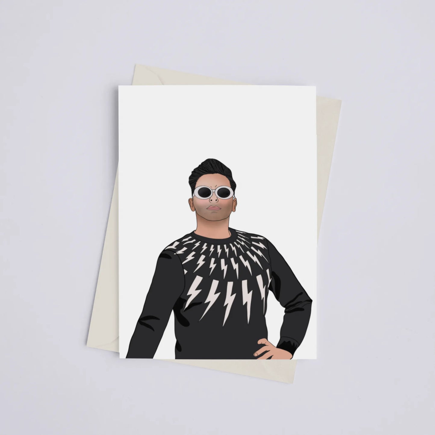 David Rose from Schitt's Creek - Greeting Card