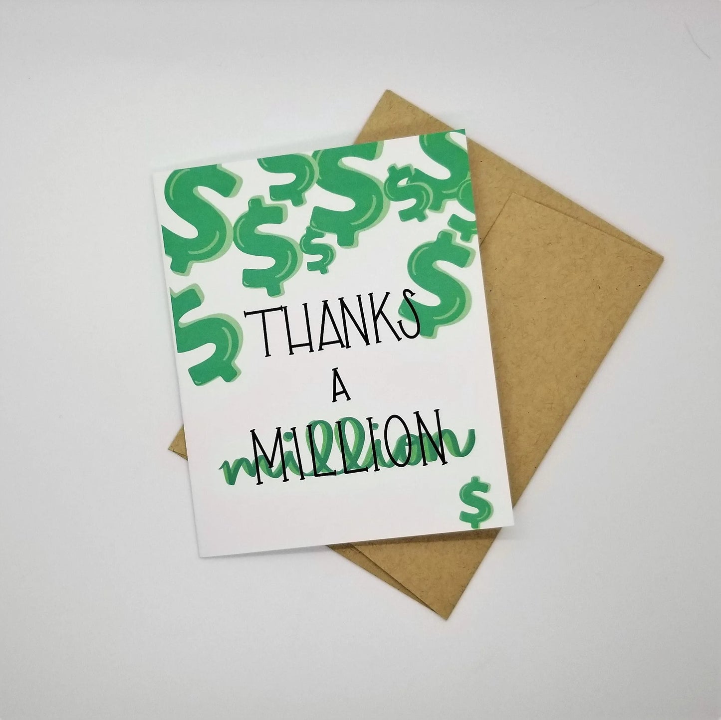 Thank a Million - Greeting Card