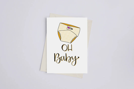 Oh Baby! - Greeting Card