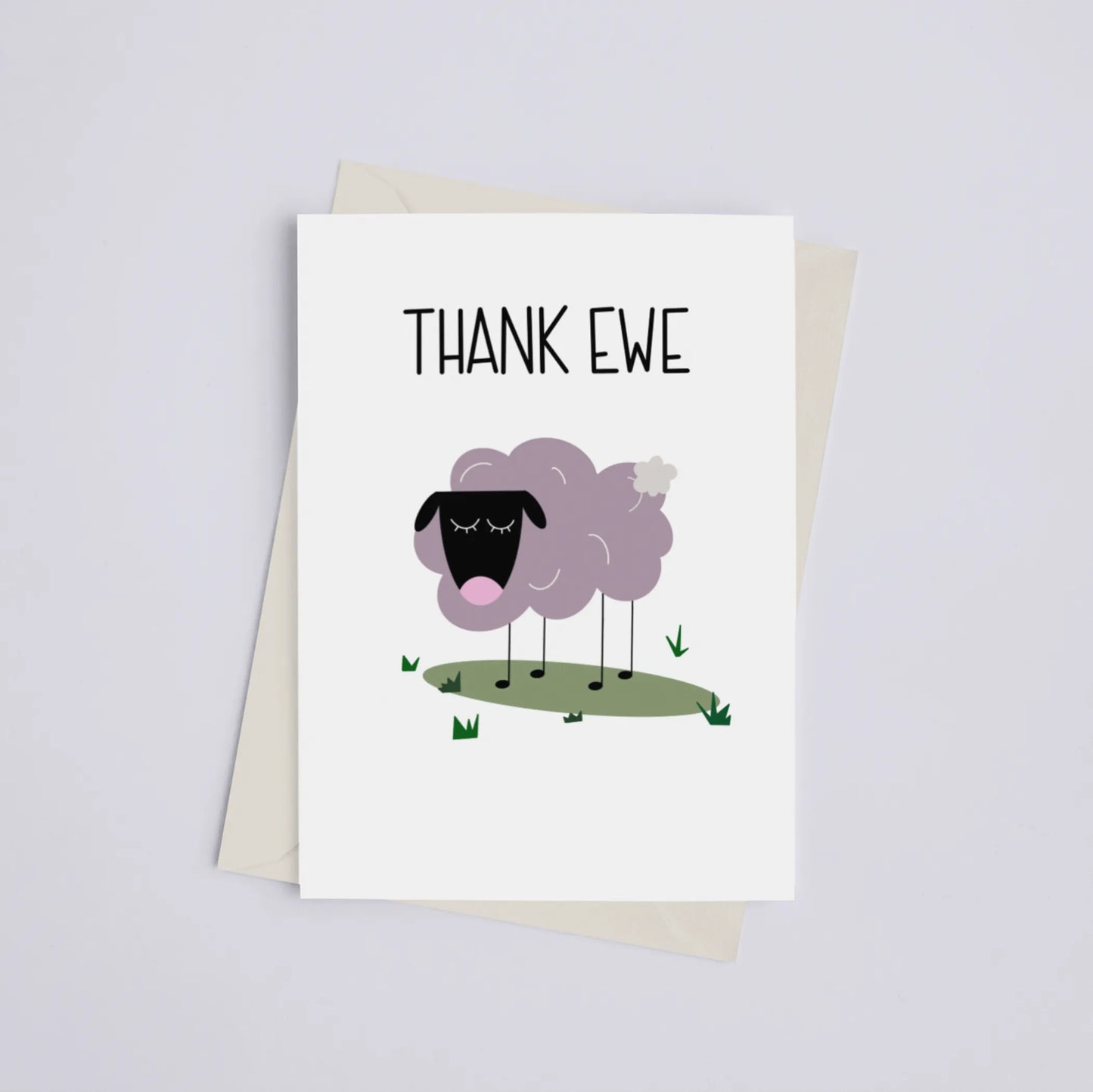 Thank Ewe - Greeting Card