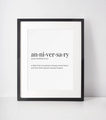 Anniversary - Greeting Card