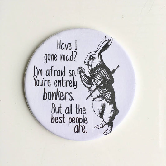 Alice In Wonderland Circle Magnet