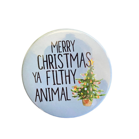 Merry Christmas Ya Filthy Animal Holiday Magnet