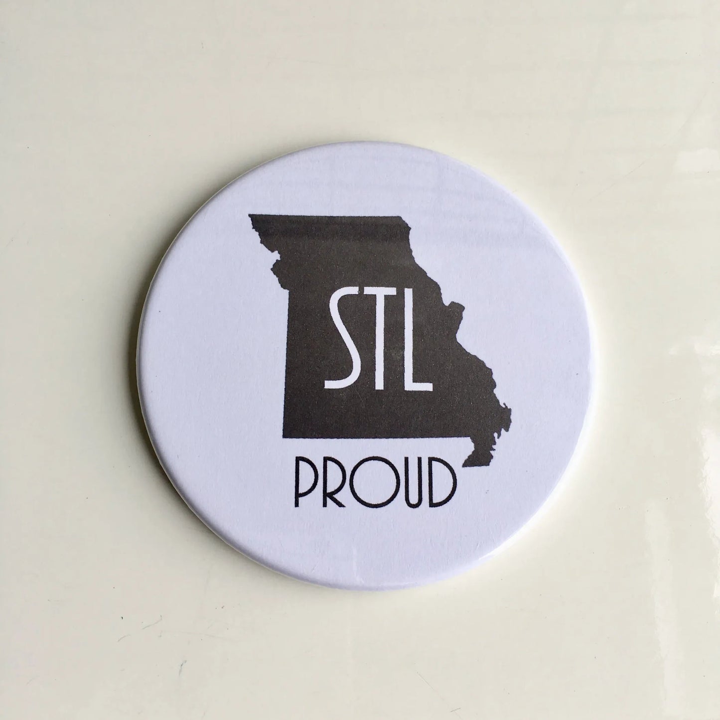 St Louis Proud Circle Magnet