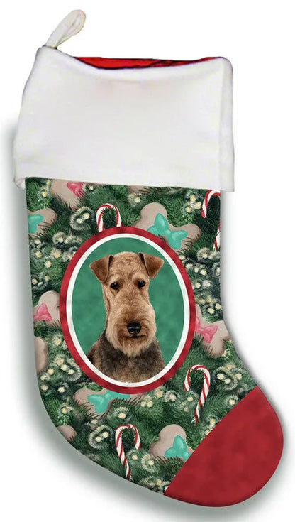 Airedale - Best of Breed Christmas Stocking