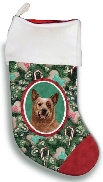 Australian Cattle Dog Red - Best of Breed Christmas Stocking