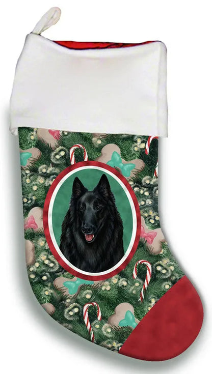 Belgian Sheepdog - Best of Breed Christmas Stocking