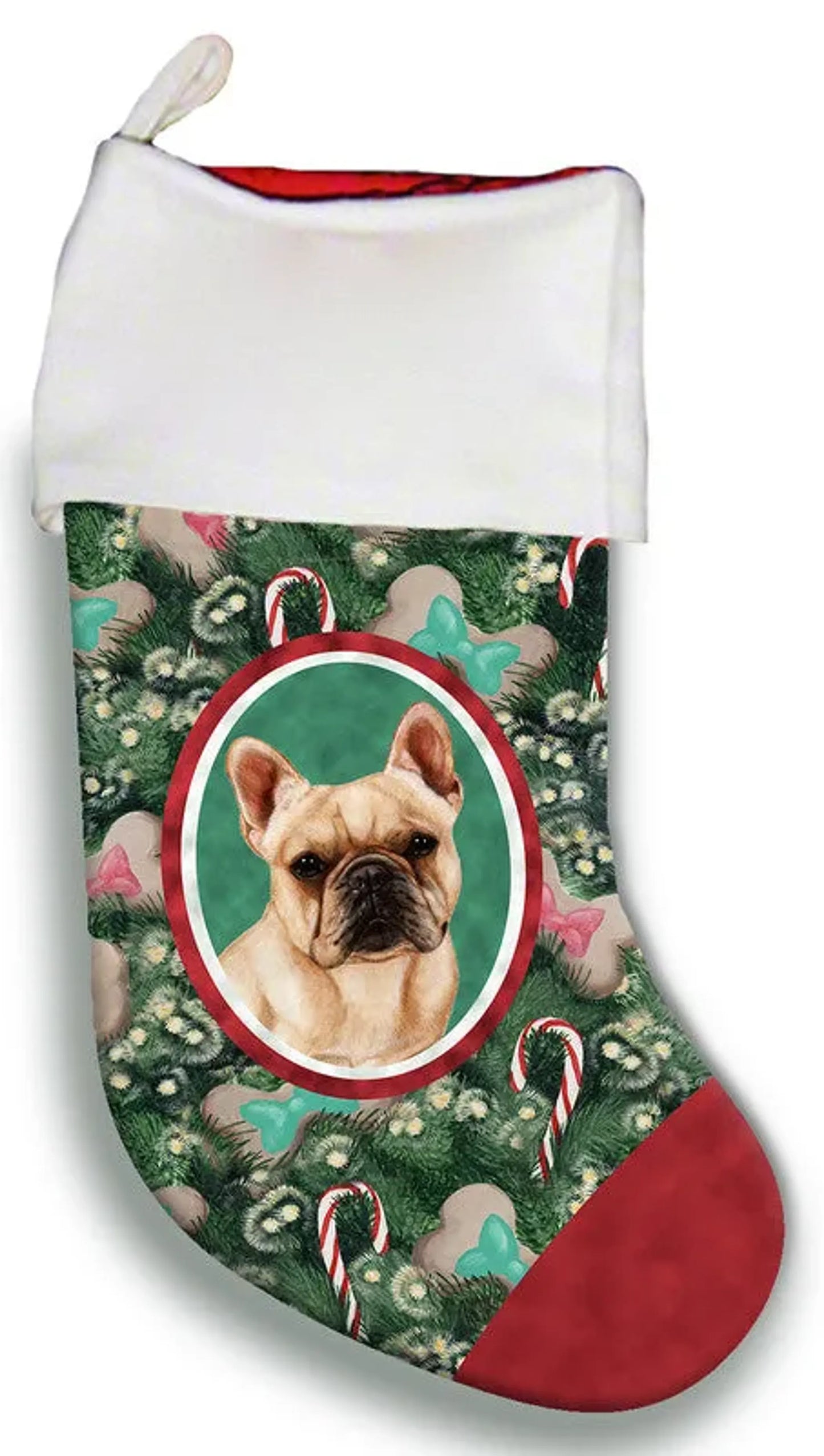 French Bulldog Cream - Best of Breed Christmas Stocking