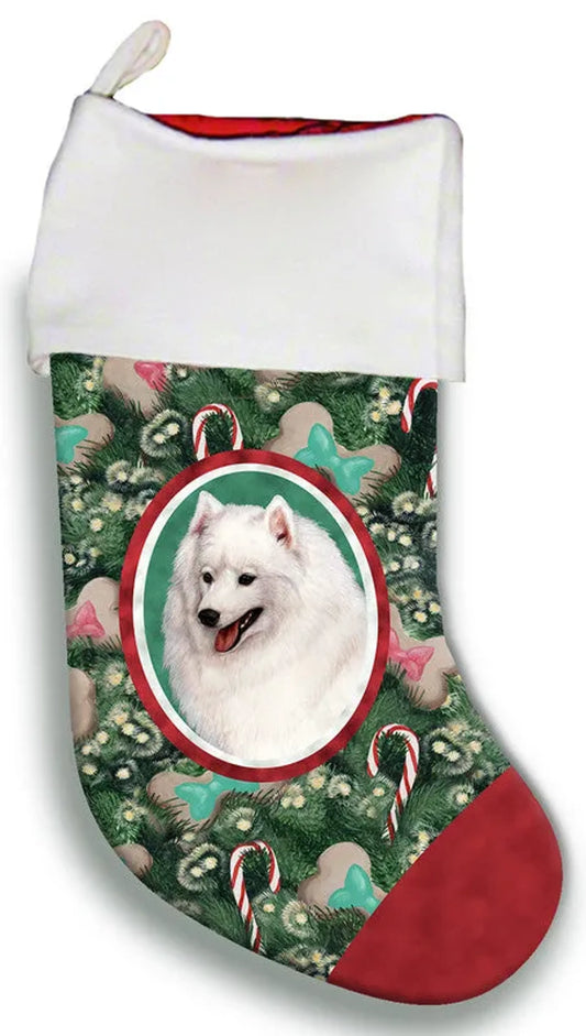 Japanese Spitz- Best of Breed Christmas Stocking