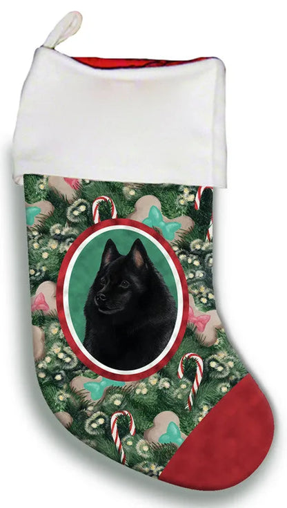 Schipperke- Best of Breed Christmas Stocking