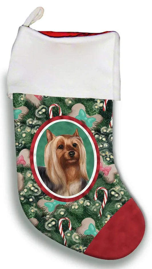 Silky Terrier - Best of Breed Christmas Stocking