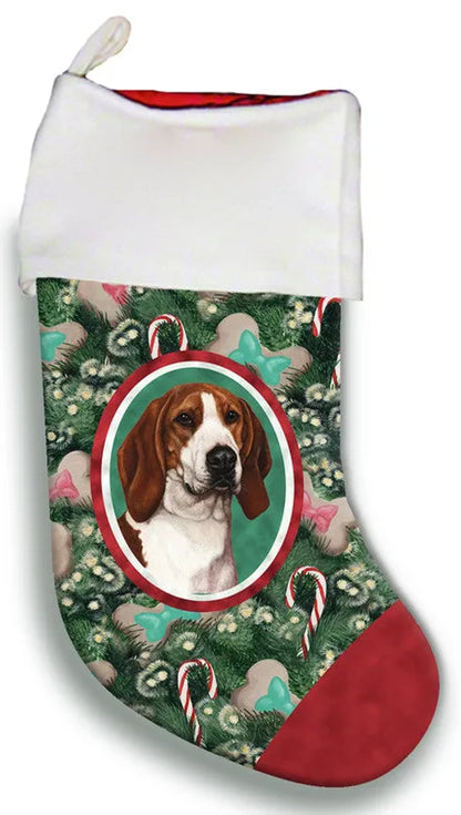 Tree Walker Coonhound- Best of Breed Christmas Stocking