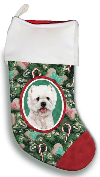 Westie- Best of Breed Christmas Stocking