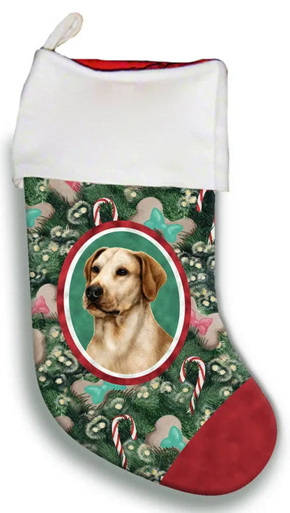 Yellow Labrador- Best of Breed Christmas Stocking