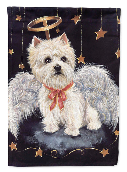 Christmas Dog Art Flag