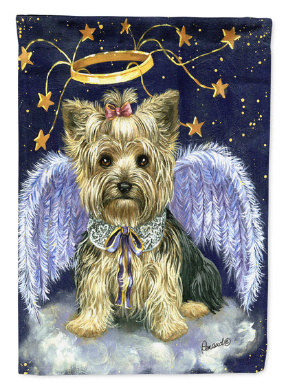 Christmas Dog Art Flag