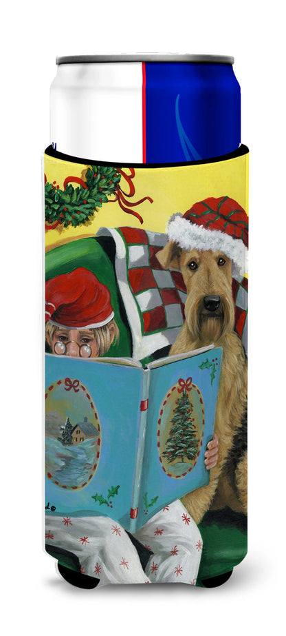 Christmas Dog Print Ultra Hugger for slim cans