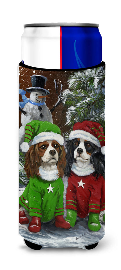 Christmas Dog Print Ultra Hugger for slim cans