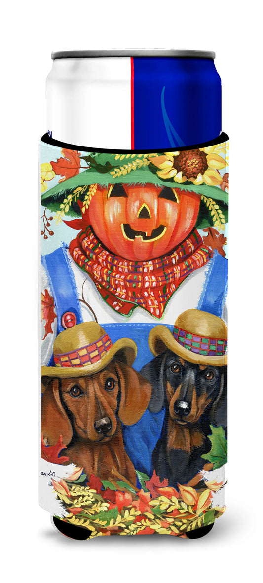 Thanksgiving Dog Print Ultra Hugger for slim cans