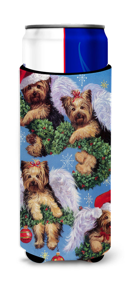 Christmas Dog Print Ultra Hugger for slim cans