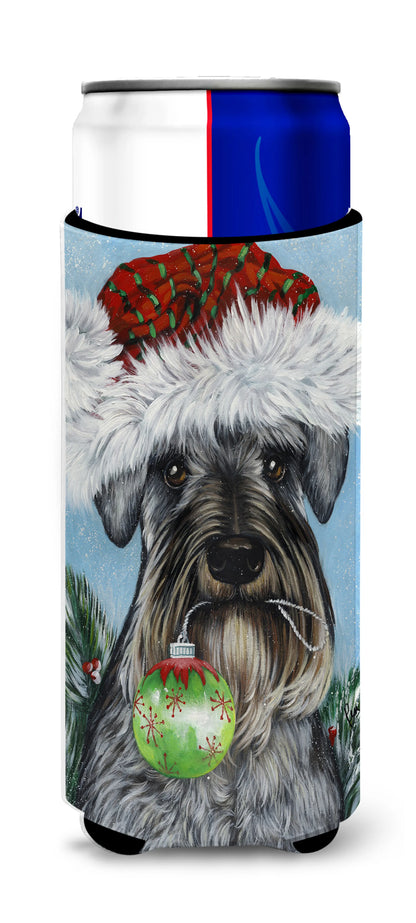 Christmas Dog Print Ultra Hugger for slim cans