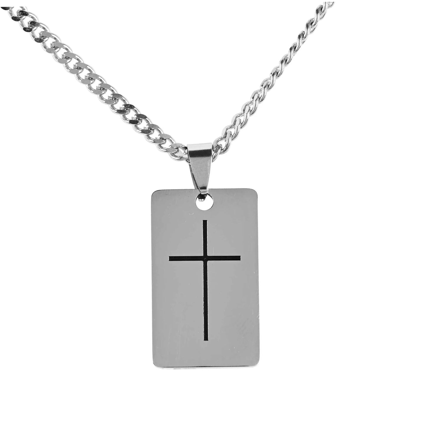 JER 29:11 DOGTAG STAINLESS STEEL 24"CH