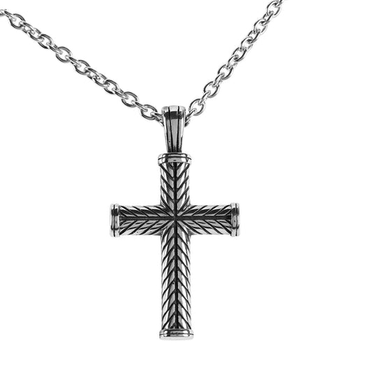 NK Stainless Steel Wheat Cross 24in ch