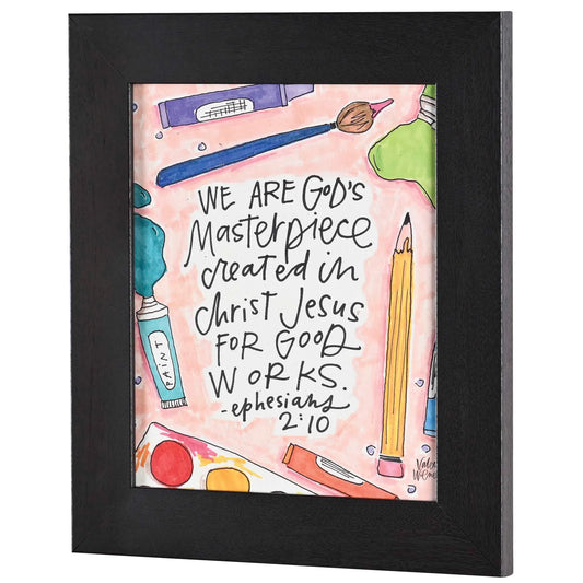 Framed Wall Art Masterpiece Marker 10x12