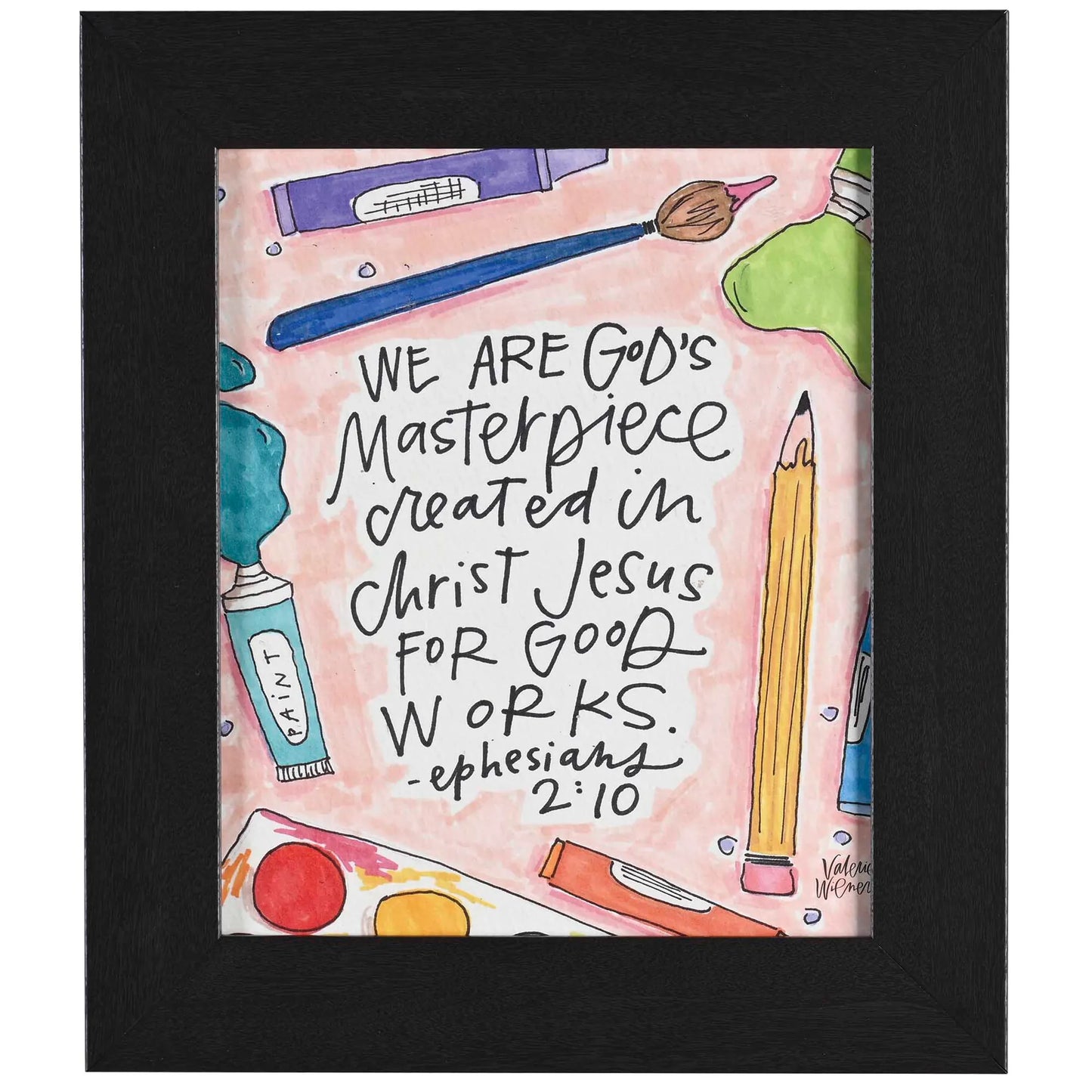 Framed Wall Art Masterpiece Marker 10x12