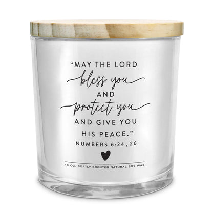 Soy Candle May The Lord Bless You 13Oz