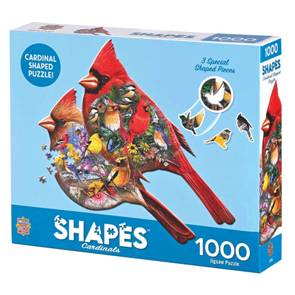 Jigsaw Puzzle 1000 Pc Cardinal Shaped