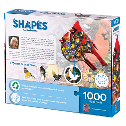 Jigsaw Puzzle 1000 Pc Cardinal Shaped