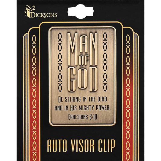 Visor Clip Man Of God Ephesians 6:10