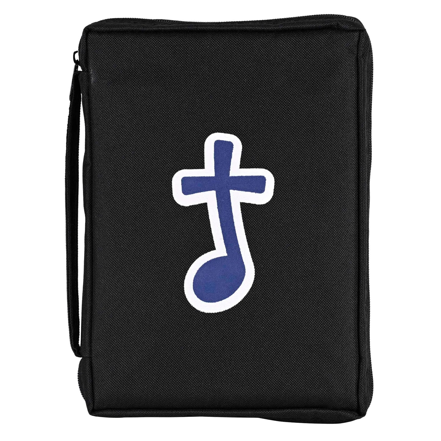 Bible Cover Blue Music Note Black Large