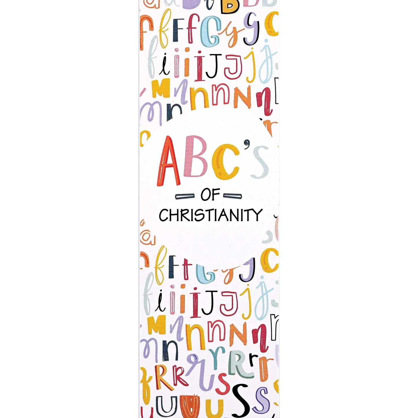 Bookmark ABC Of Christianity 2x6 12-Pack