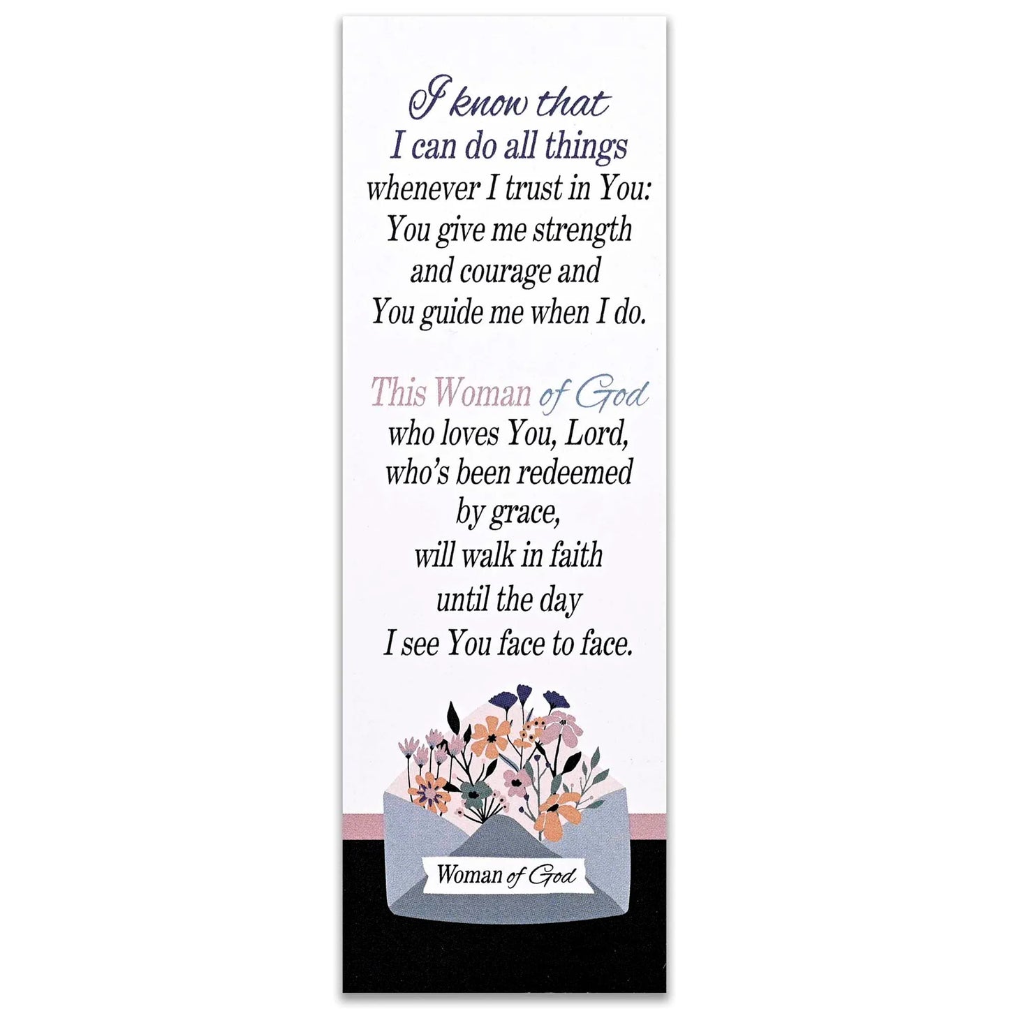 Bookmark Woman Of God 2x6 12-Pack