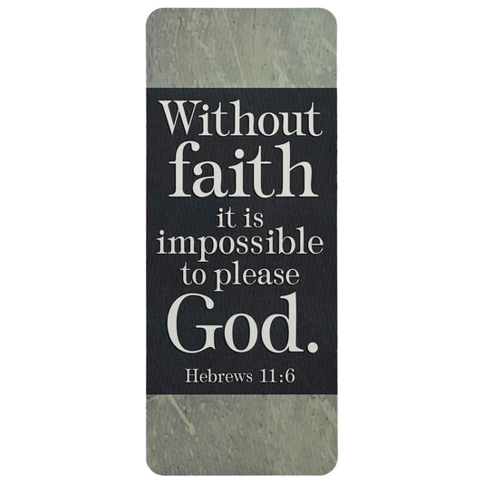 Bookcard Without Faith It Is Impossible