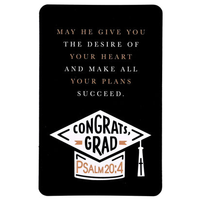 Pocketcard Congrats Grad Psalm 20:4