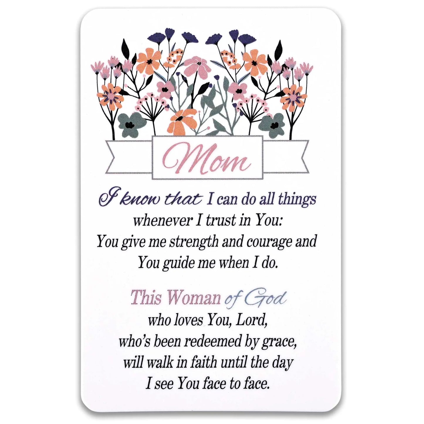 Pocketcard Mom Woman Of God