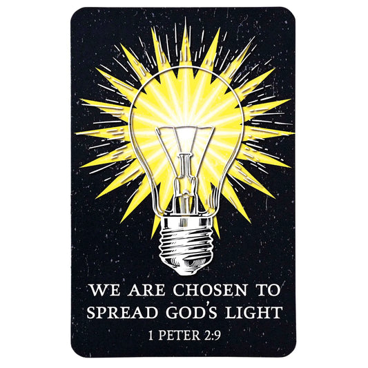 Pocketcard We Are Chosen To Spread Gods