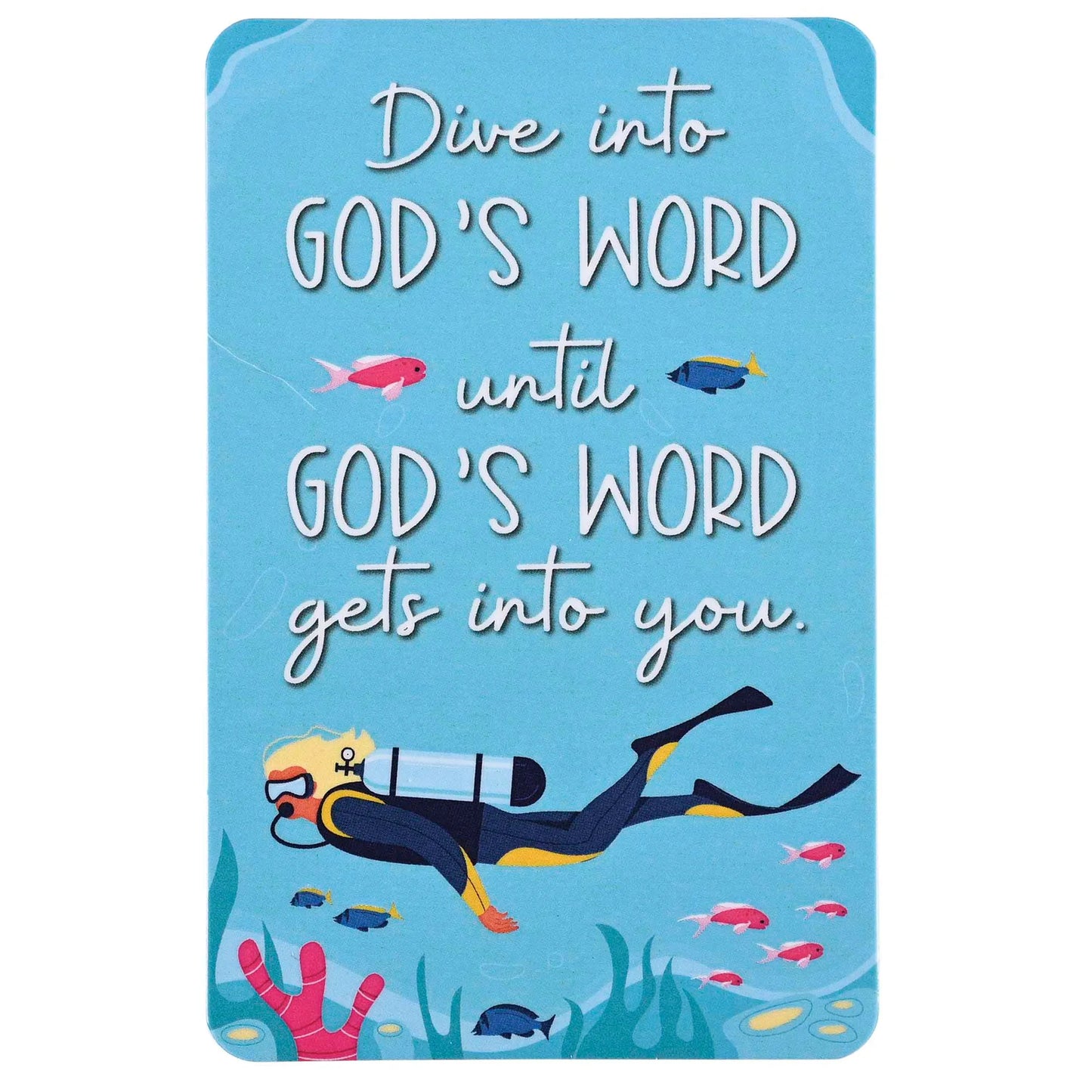 Pocketcard Dive Into Gods Word