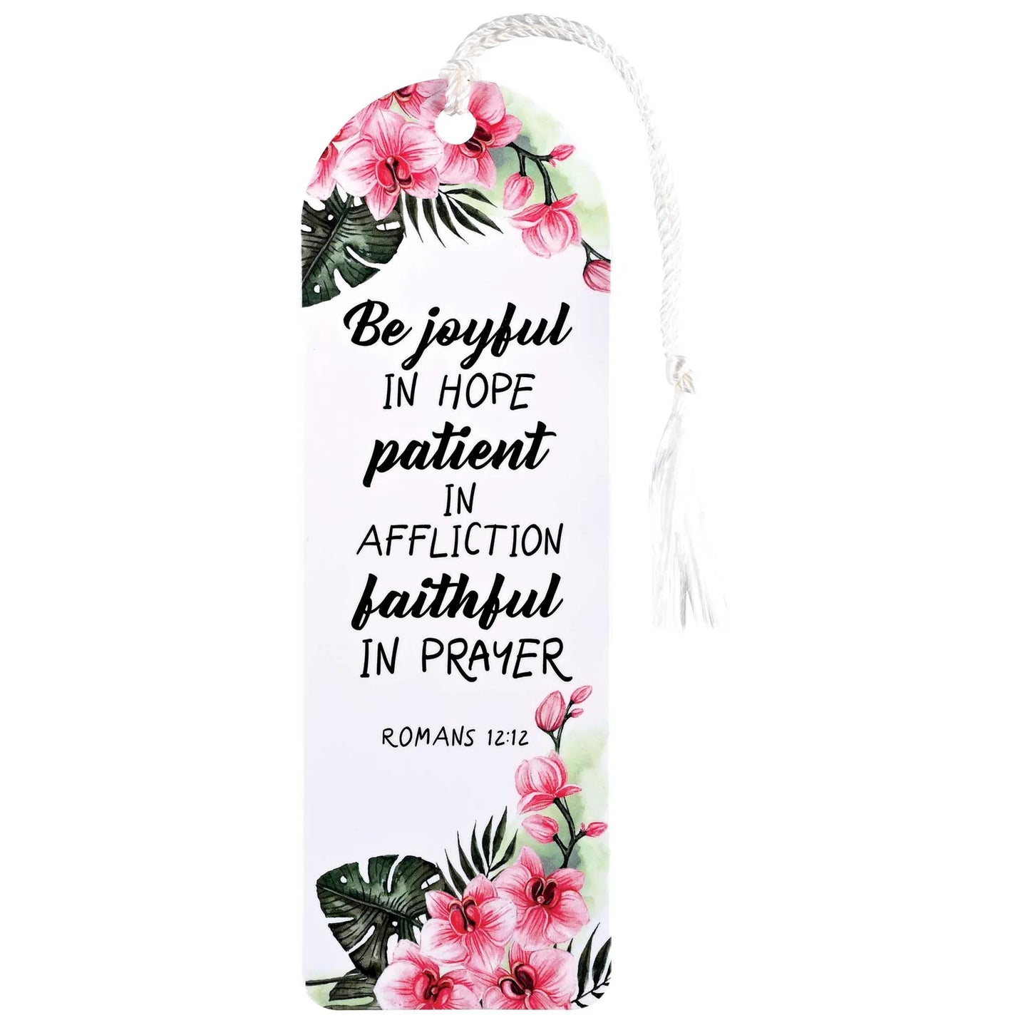 Tassel Bookmark Be Joyful In Hope