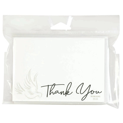 Thank You Cards With Dove