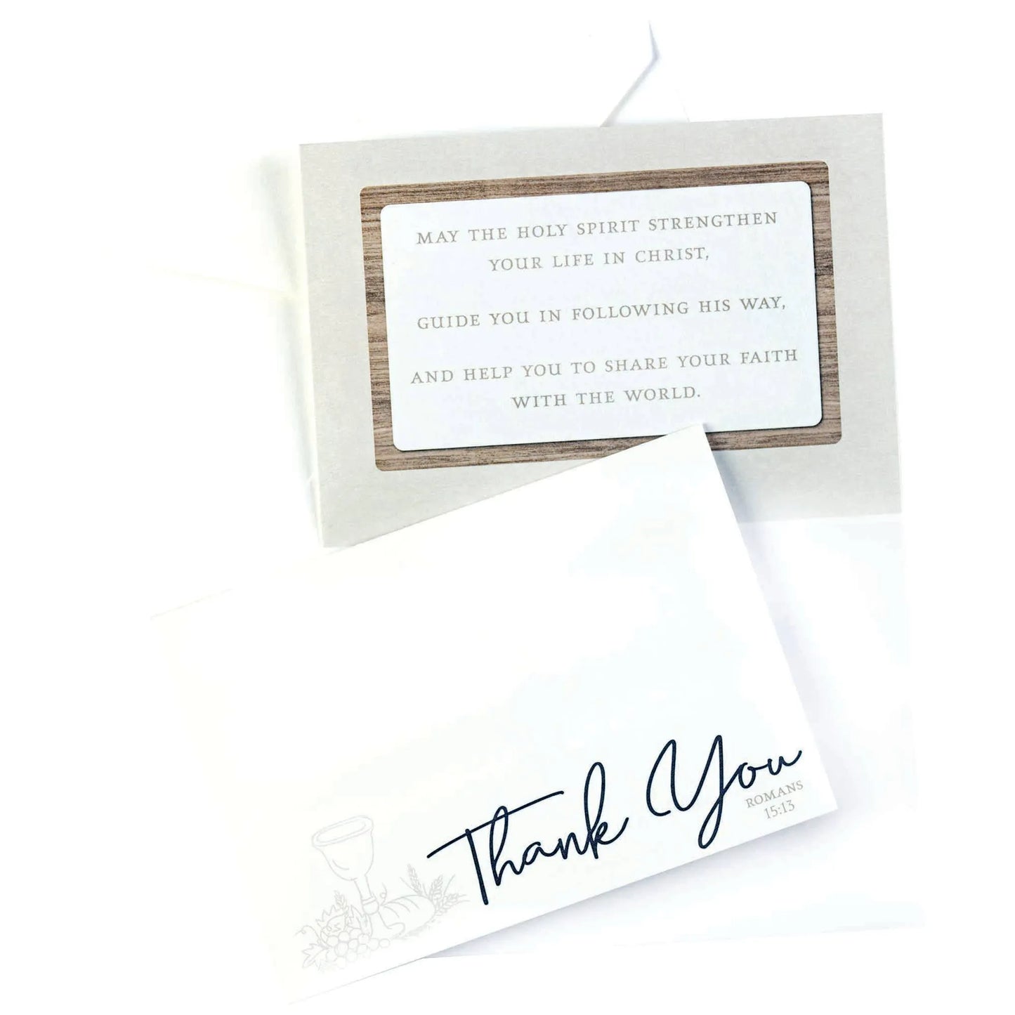 Thank You Cards With Chalice