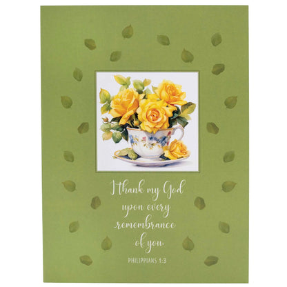 Card Set Thank You Teacups Scripture