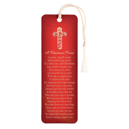 Tassel Bookmark A Christmas Cross