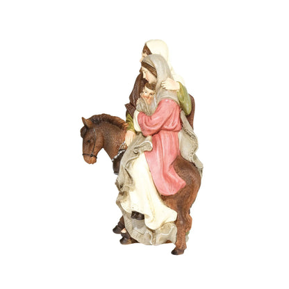 1 Piece Holy Family On Donkey