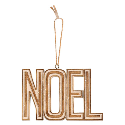 Ornament Noel Resin